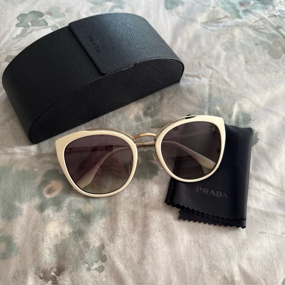 PRADA 54MM Cat Eye Sunglasses - Picture 1 of 5